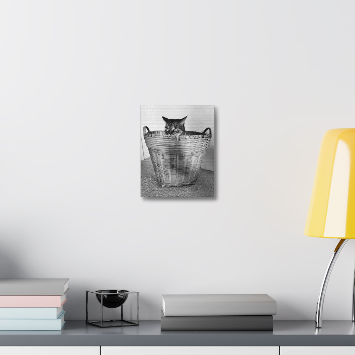 Basket Case — Canvas Print 8x10