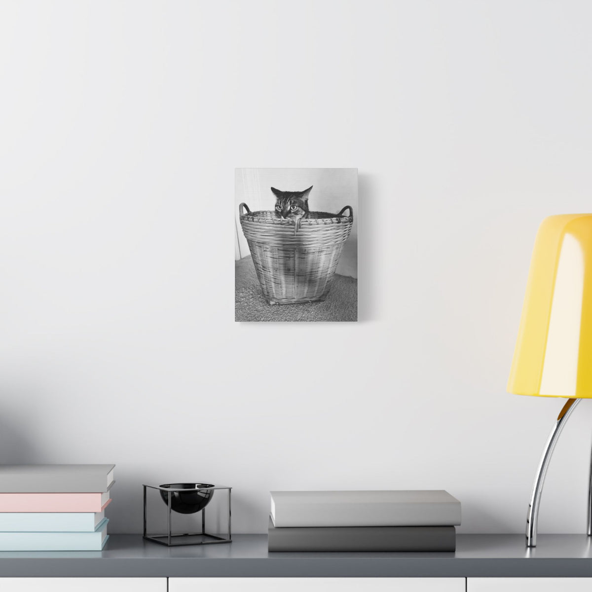 Basket Case — Canvas Print 8x10