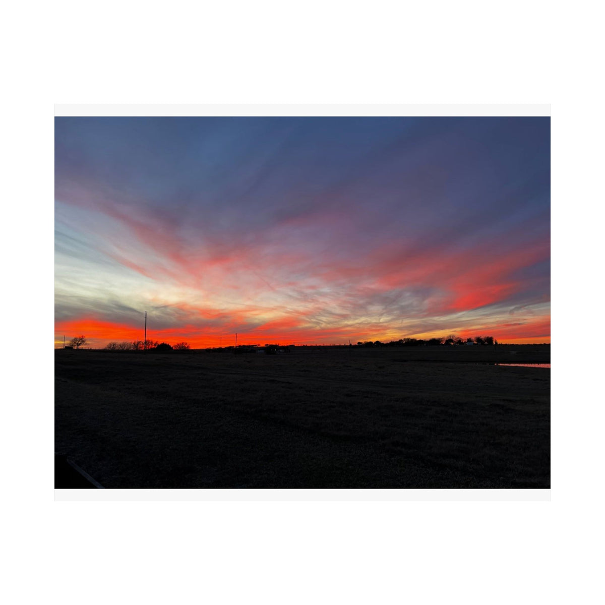 Ember Horizon — 10x8 Photography Print