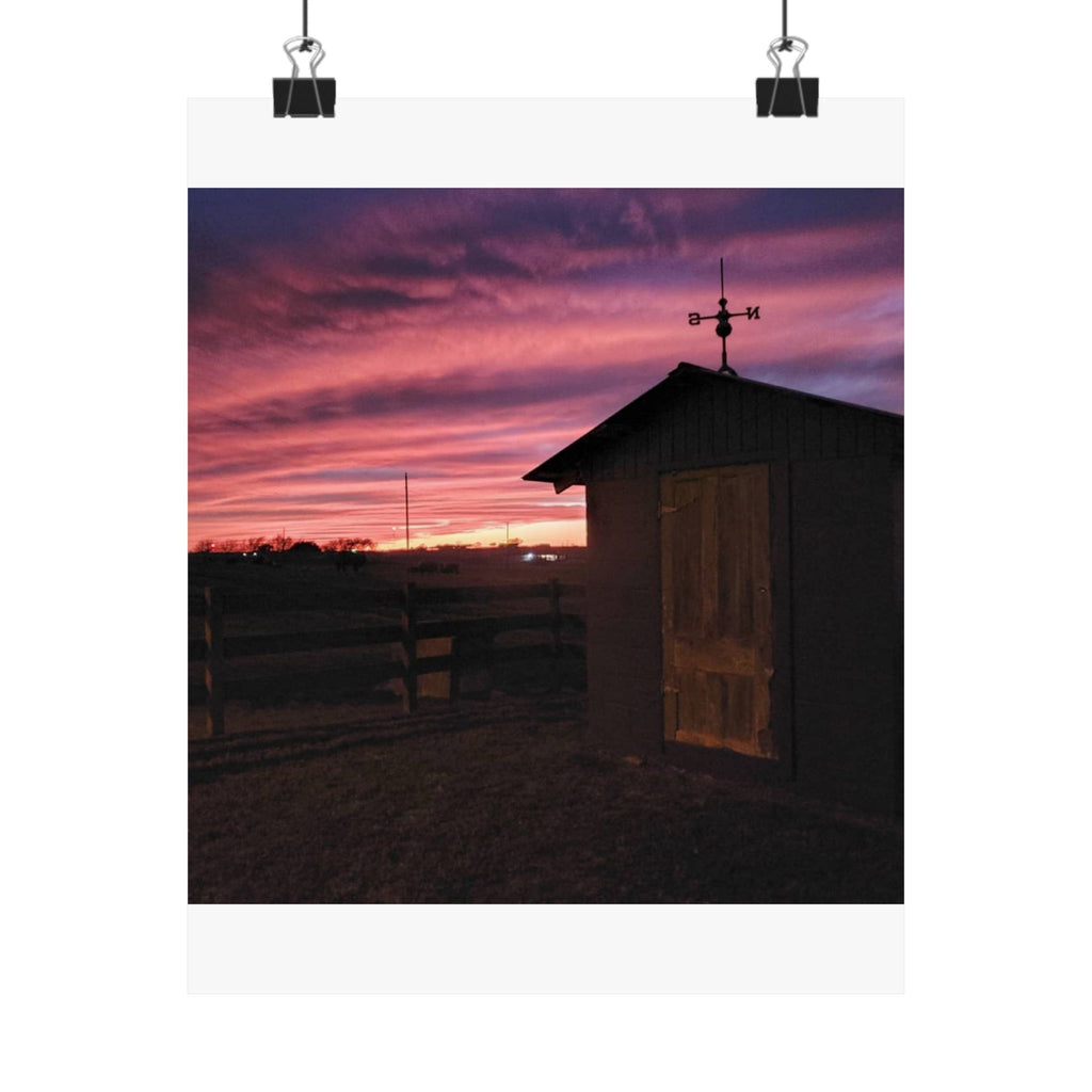 Weathervane Dusk — 8x10 Photography Print
