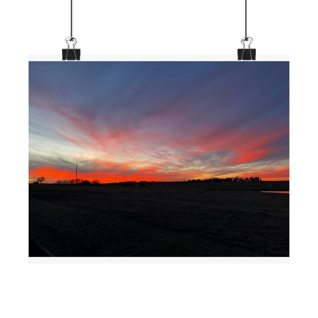 Ember Horizon — 10x8 Photography Print