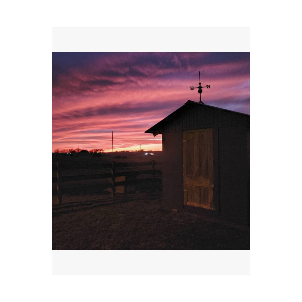 Weathervane Dusk — 8x10 Photography Print