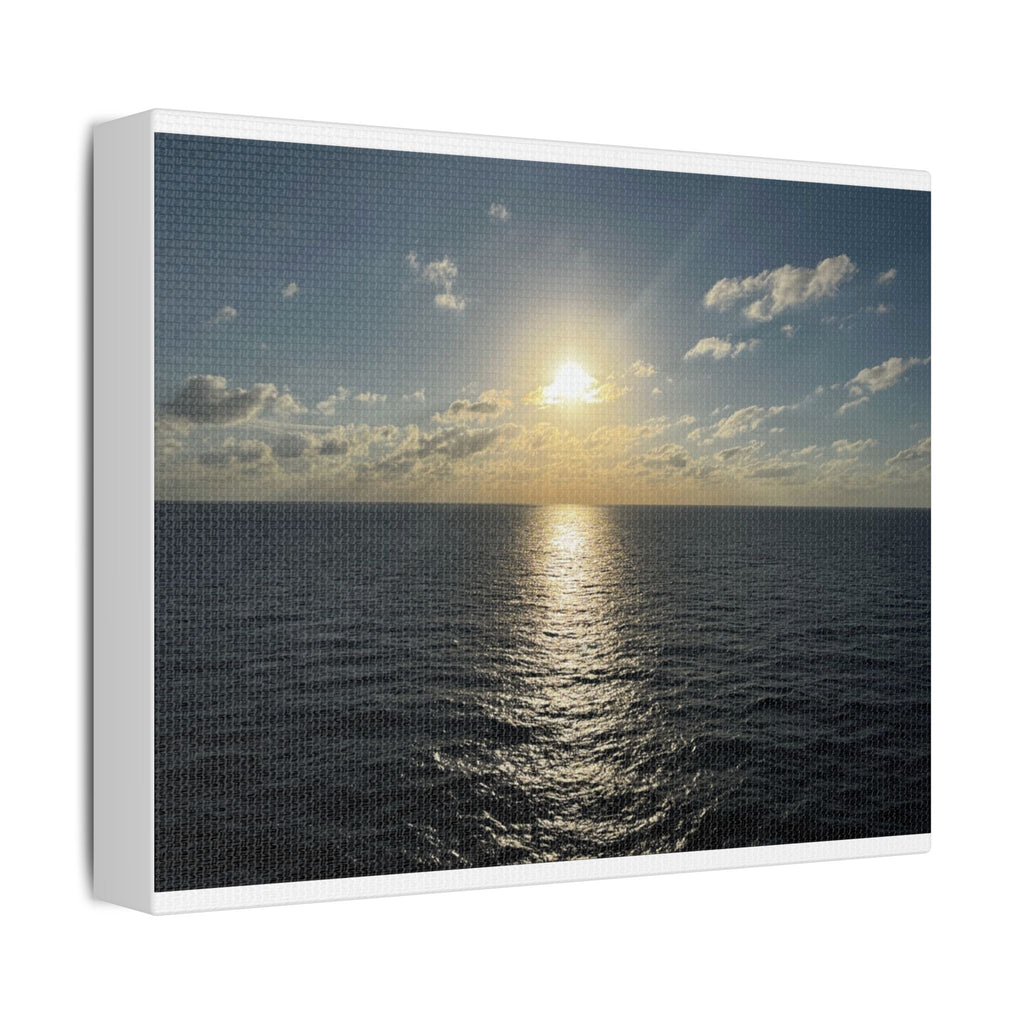 Golden Wake — Canvas Print 10x8