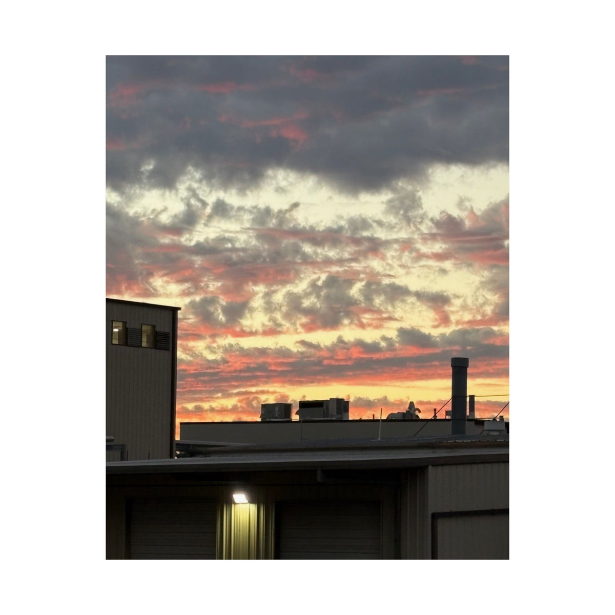Ember Over Ironworks — 8x10 Photography Print