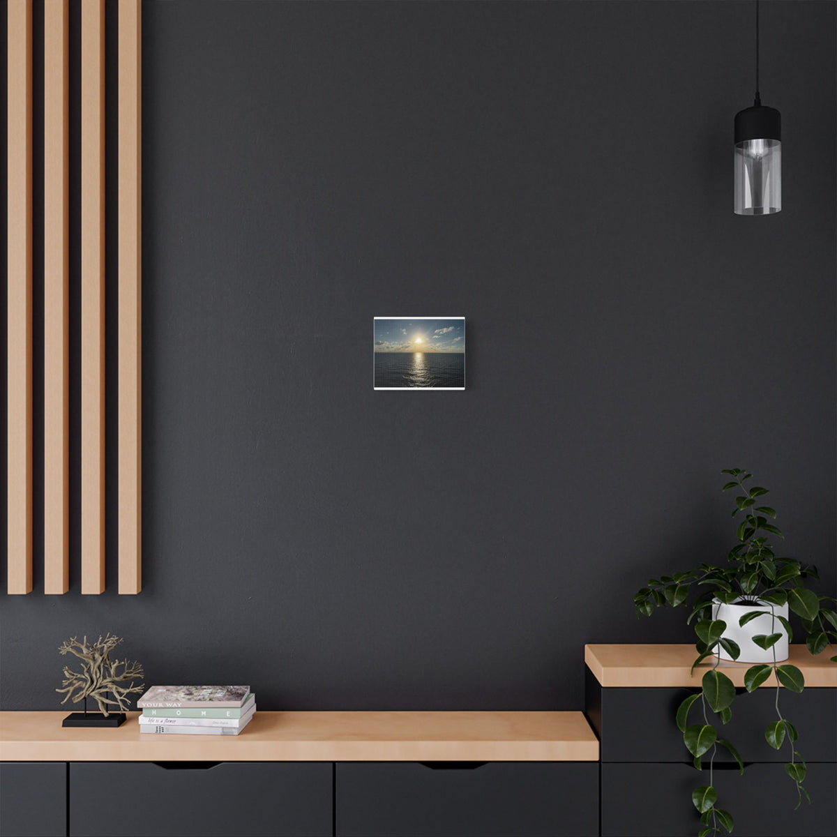 Golden Wake — Canvas Print 10x8